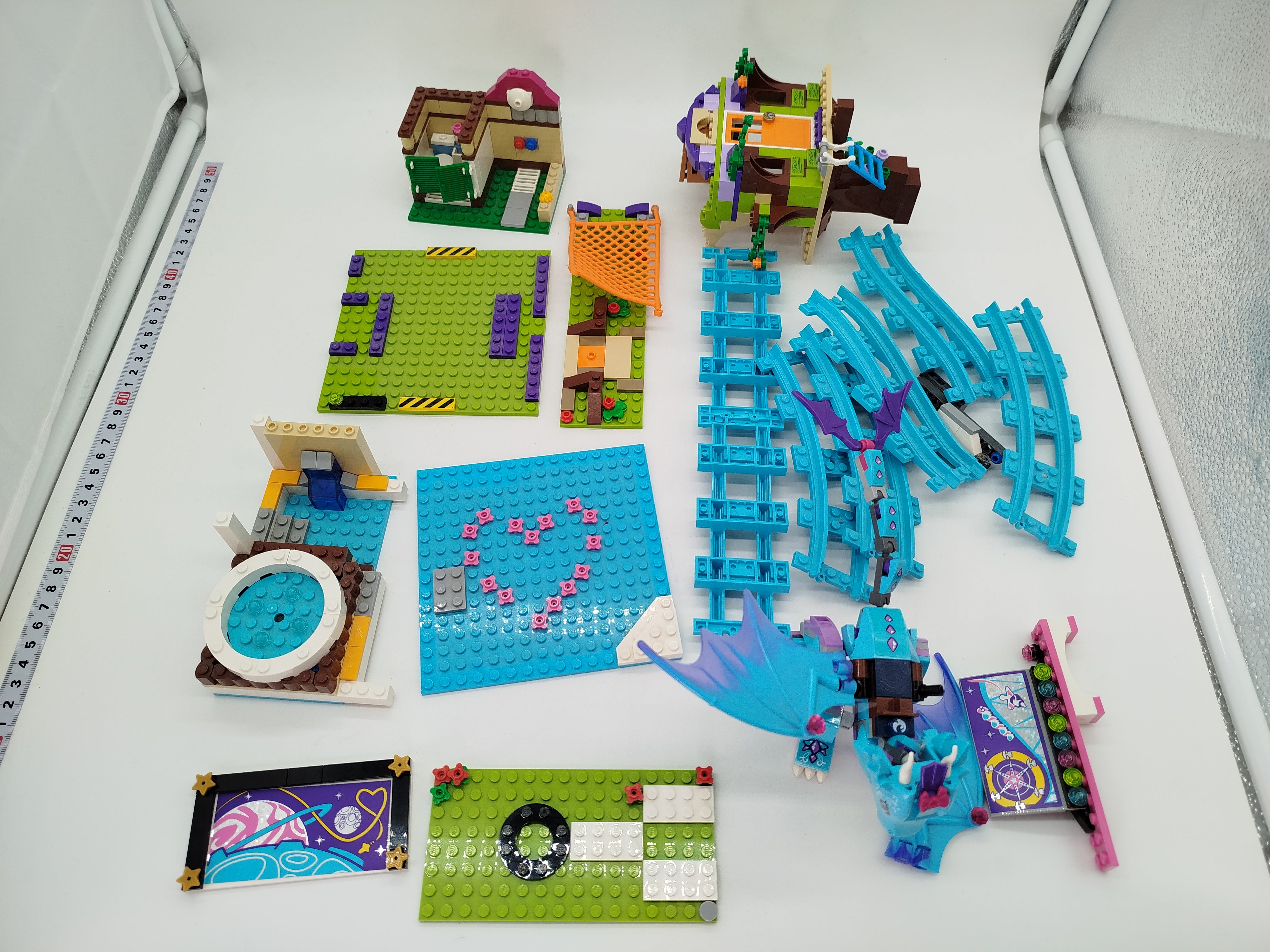 2 kg LEGO Konvolut - Friends & Elves, Figuren & Zubehör